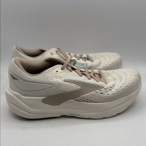 Brooks Ghost Max 3 Women's 8.5D wide shoe Beige s5
